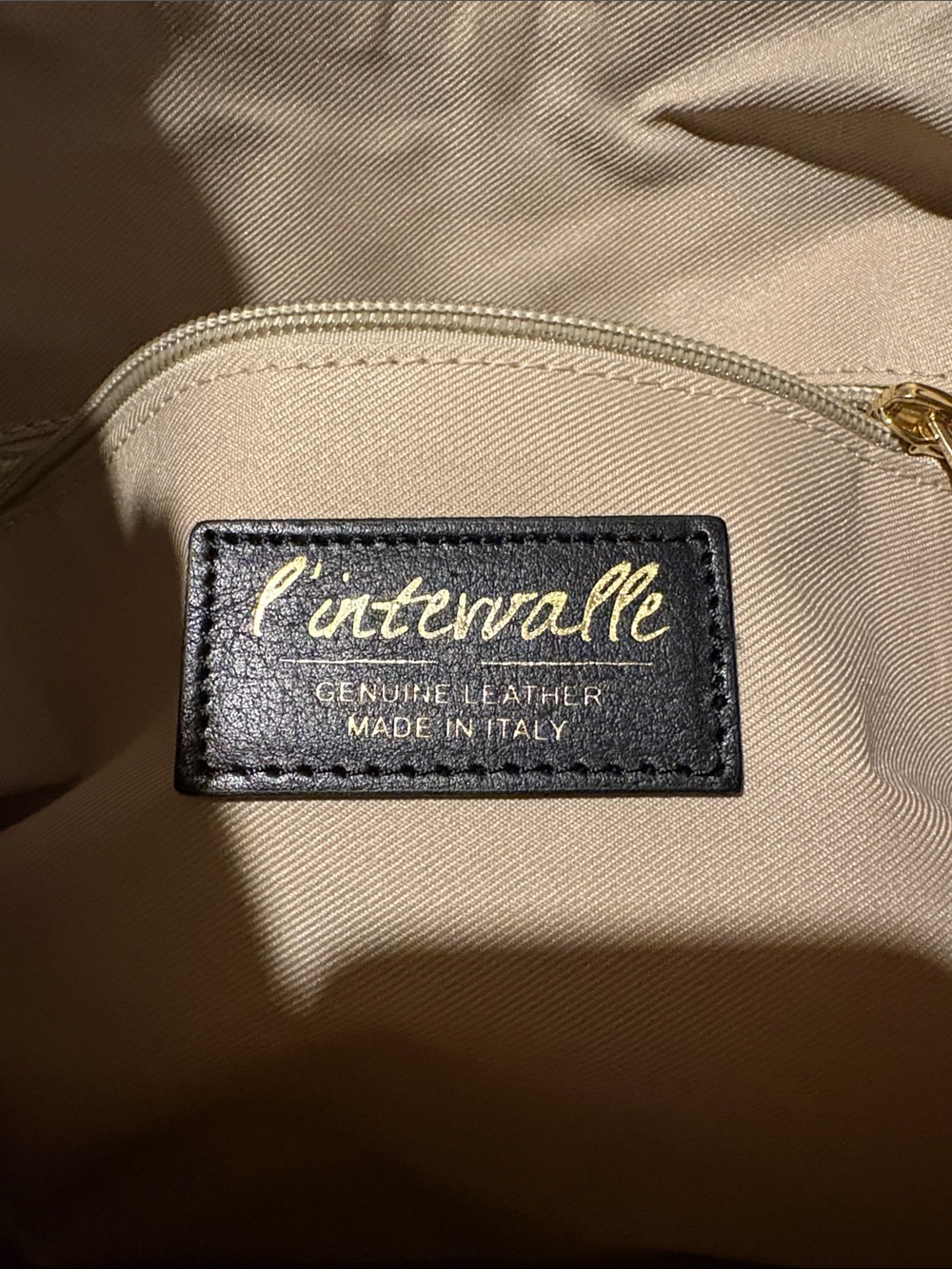 L'INTERVALLE Dark Brown Suede Shoulder Bag - Picture 10 of 11